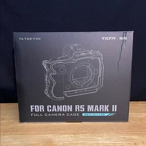 TILT Camera Cage for Canon R5 Mark II - Black